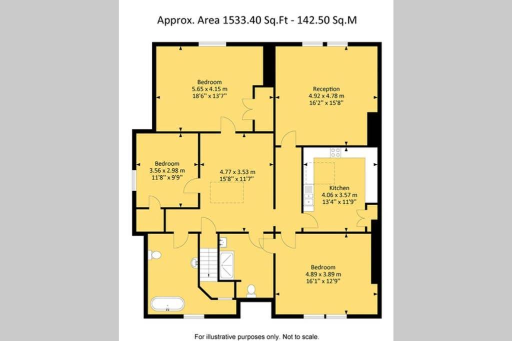 Clifton Spacious 3 Bed Apt & Parking - Simplycheckin Bristol Exterior photo